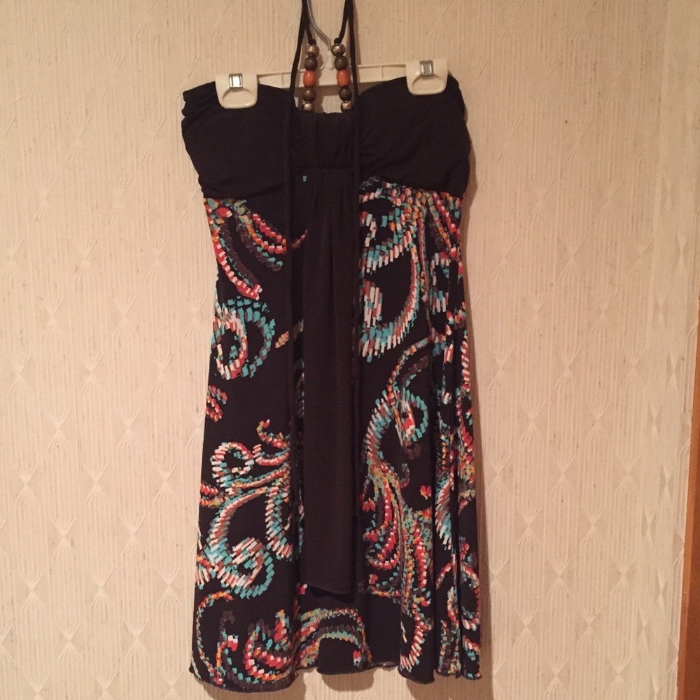 La Belle strapless dress Sz S